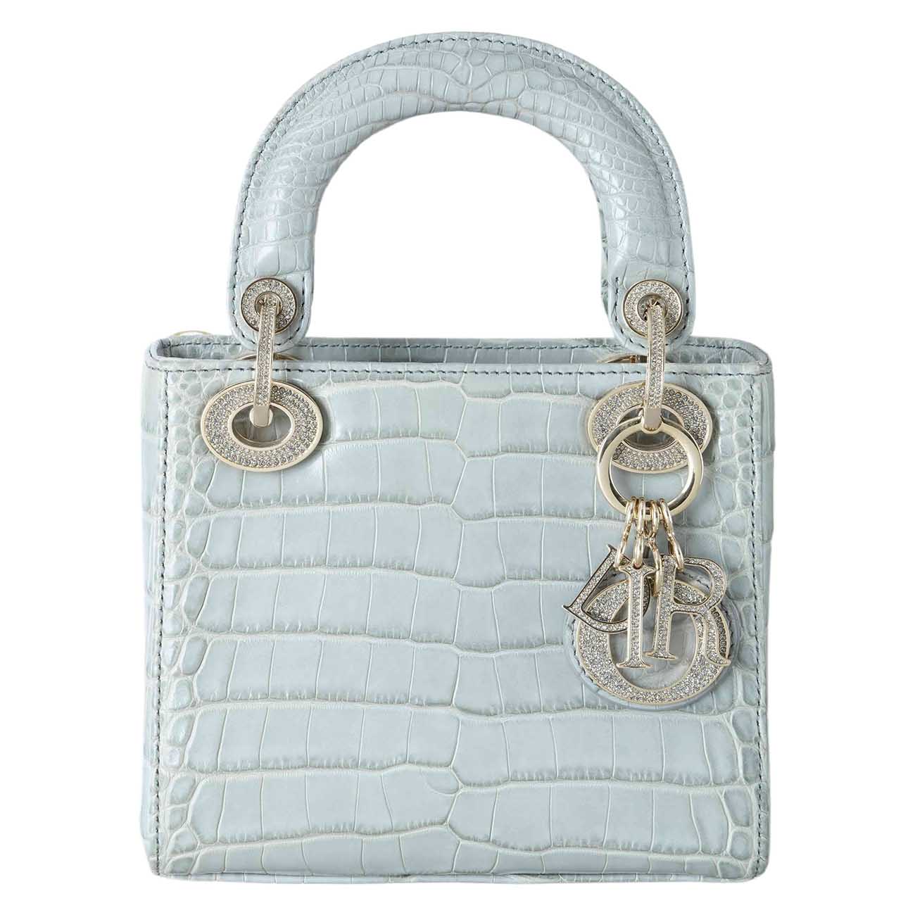 CHRISTIAN DIOR(USED)크리스찬디올 레이디디올 미니 엘리게이터